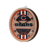 Chicago Bears NFL Barrel Wall Clock