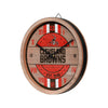 Cleveland Browns NFL Barrel Wall Clock