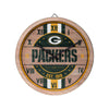 Green Bay Packers NFL Barrel Wall Clock