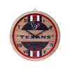 Houston Texans NFL Barrel Wall Clock