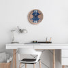 Indianapolis Colts NFL Barrel Wall Clock