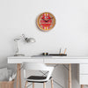 Kansas City Chiefs NFL Barrel Wall Clock