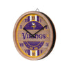 Minnesota Vikings NFL Barrel Wall Clock