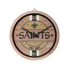 New Orleans Saints NFL Barrel Wall Clock