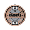 Las Vegas Raiders NFL Barrel Wall Clock