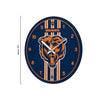 Chicago Bears NFL Team Stripe Clock
