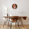Cleveland Browns NFL Team Stripe Clock