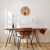 Denver Broncos NFL Team Stripe Clock