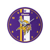 Minnesota Vikings NFL Team Stripe Clock