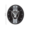 Las Vegas Raiders NFL Team Stripe Clock