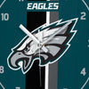 Philadelphia Eagles NFL Team Stripe Clock