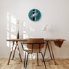 Philadelphia Eagles NFL Team Stripe Clock