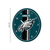 Philadelphia Eagles NFL Team Stripe Clock