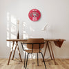 San Francisco 49ers NFL Team Stripe Clock