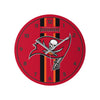 Tampa Bay Buccaneers NFL Team Stripe Clock