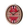 New Jersey Devils NHL Barrel Wall Clock
