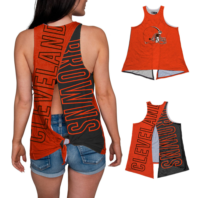 Tampa Bay Buccaneers Womens Original Tie-Breaker Sleeveless Top