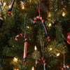 Chicago Bears NFL 12 Pack Candy Cane Ornament Set