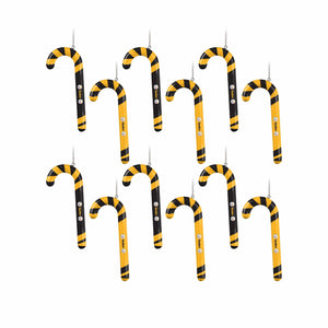 Pittsburgh Steelers NFL 12 Pack Candy Cane Ornament Set