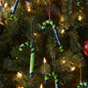 Seattle Seahawks NFL 12 Pack Candy Cane Ornament Set