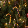 Washington Commanders NFL 12 Pack Candy Cane Ornament Set