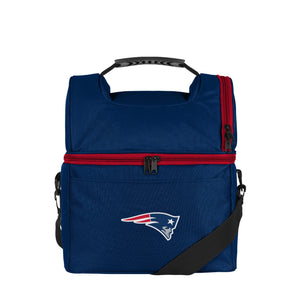 New England Patriots NFL Solid Double Compartment Cooler