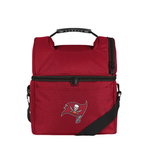 Tampa Bay Buccaneers NFL Solid Double Compartment Cooler