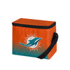 Miami Dolphins NFL Gradient 6 Pack Cooler Bag