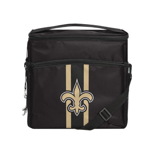 New Orleans Saints NFL Team Stripe Tailgate 24 Pack Cooler