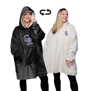 Colorado Rockies MLB Reversible Big Logo Hoodeez