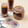 Buffalo Bills NFL 5 Pack Barrel Coaster Set