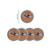 Baltimore Ravens NFL 5 Pack Barrel Coaster Set