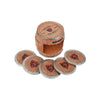 Chicago Bears NFL 5 Pack Barrel Coaster Set