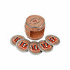 Cincinnati Bengals NFL 5 Pack Barrel Coaster Set