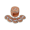 Denver Broncos NFL 5 Pack Barrel Coaster Set