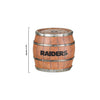 Las Vegas Raiders NFL 5 Pack Barrel Coaster Set