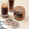 Philadelphia Eagles NFL 5 Pack Barrel Coaster Set