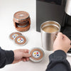 Pittsburgh Steelers NFL 5 Pack Barrel Coaster Set