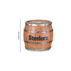 Pittsburgh Steelers NFL 5 Pack Barrel Coaster Set