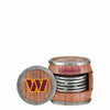 Washington Commanders NFL 5 Pack Barrel Coaster Set (PREORDER - SHIPS MID SEPTEMBER)