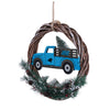 Carolina Panthers NFL Wreath With Truck