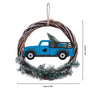 Carolina Panthers NFL Wreath With Truck