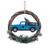 Carolina Panthers NFL Wreath With Truck