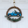 Carolina Panthers NFL Wreath With Truck