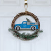 Detroit Lions NFL Wreath With Truck