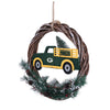 Green Bay Packers NFL Wreath With Truck