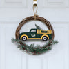 Green Bay Packers NFL Wreath With Truck