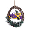 Minnesota Vikings NFL Wreath With Truck