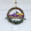 Minnesota Vikings NFL Wreath With Truck