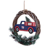 New York Giants NFL Wreath With Truck